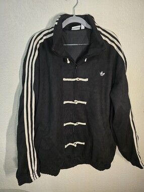 Adidas Originals Chinese New Year Tang Kung Fu Track Jacket Black 2XL